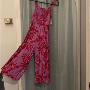 Old Navy Floral Jumpsuit